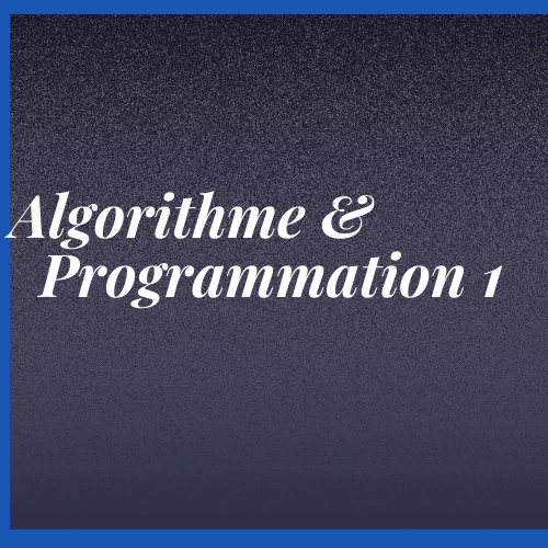 Algorithme et Programmation1
