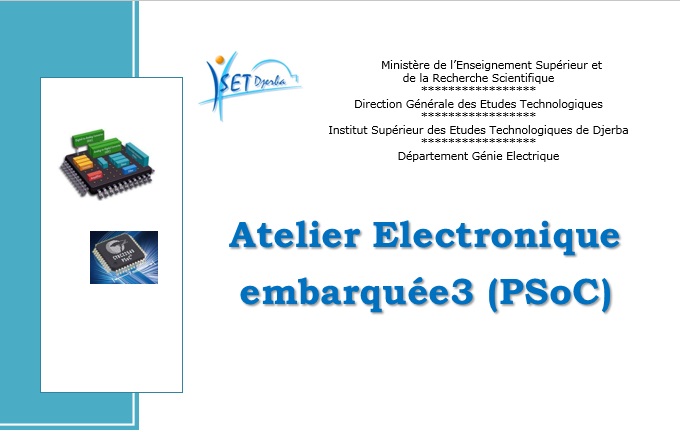 Atelier Electronique embarquée3 (PSoC)
